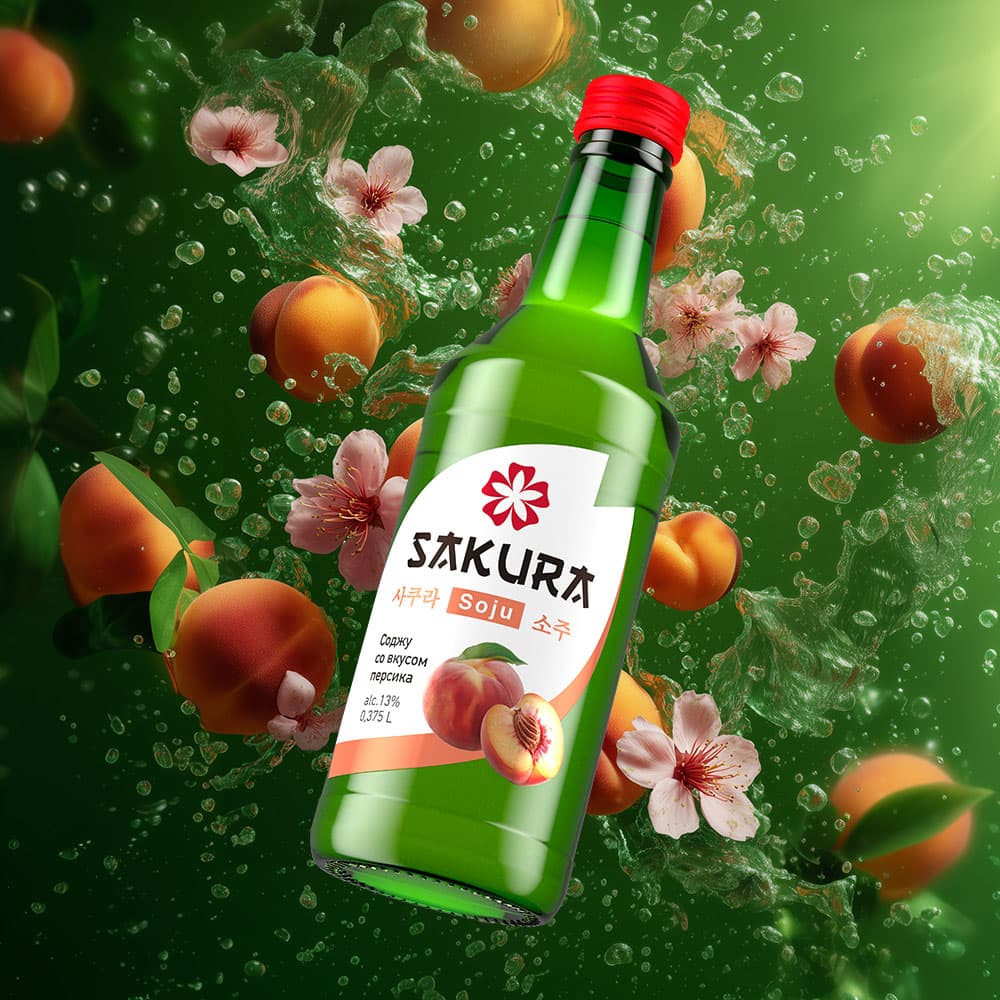 SAKURA Soju «Персик»