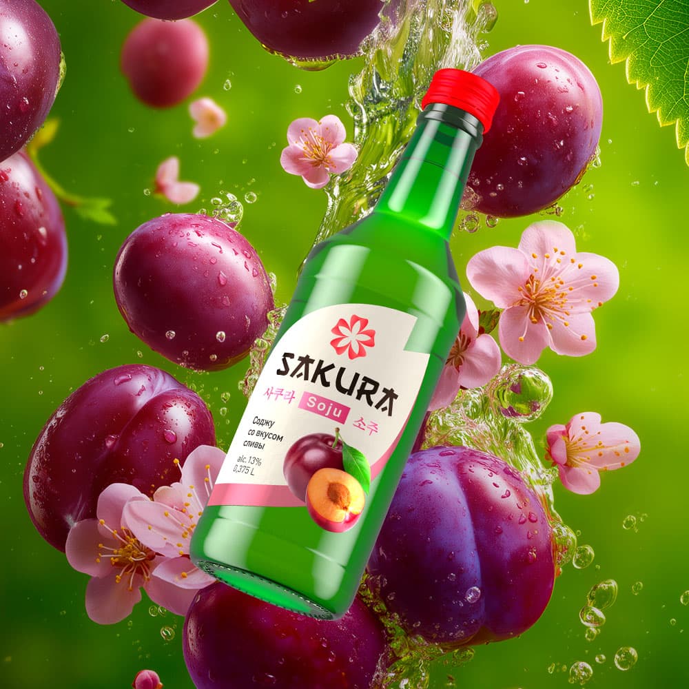 SAKURA Soju «Слива»